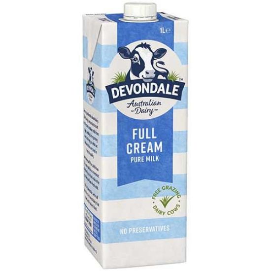 Picture of DEVONDALE FULL CREAM MILK 1LTR